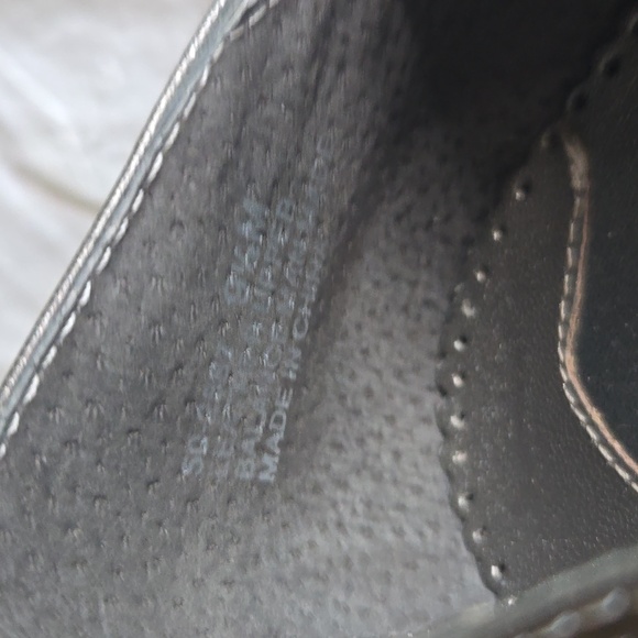 Dark silver, leather, 9.5M 2-in pumps - Picture 6 of 6